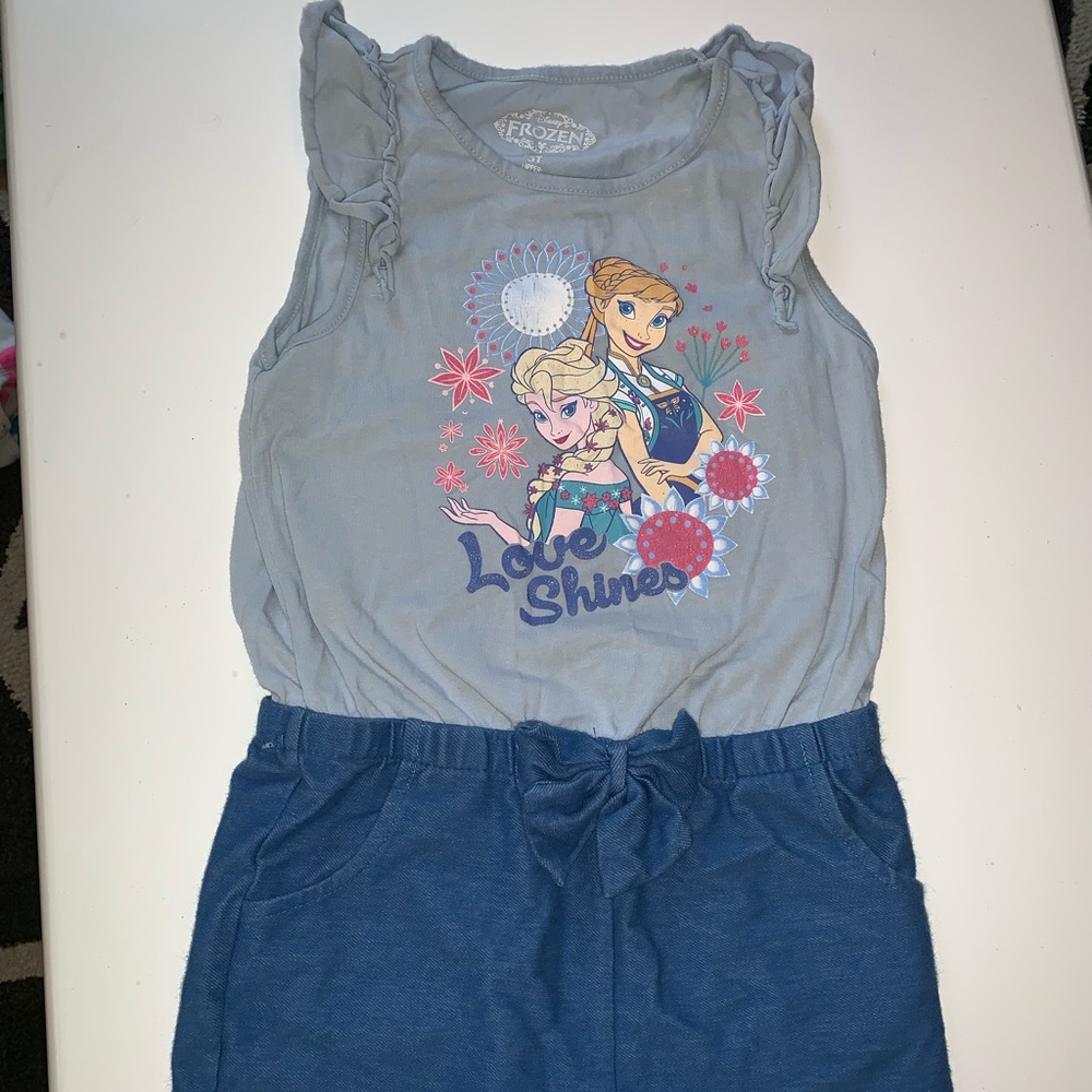 Disney Frozen Shorts Romper, circo top and dress